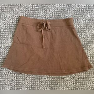 Brand new Brandy Melville brown skirt.